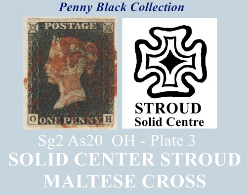 Penny black b69 sg2 as20 - penny,
