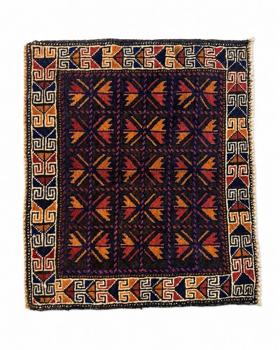 Tappeto viso borsa lana