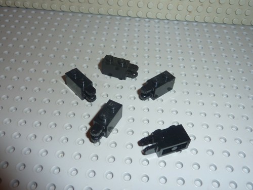 Lego black hinge - hinge, brick