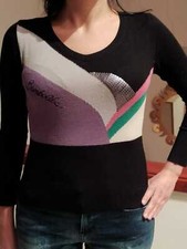 Maglietta Bambolita a maniche lunghe casual colorata