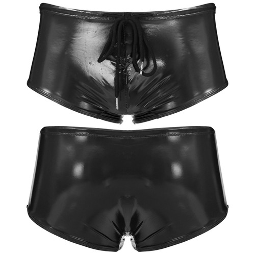 Boxer uomo pelle verniciata