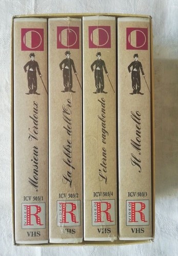 Charlie chaplin cofanetto 4 - charlie,