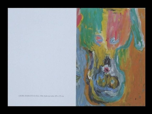 Carte postale georg baselitz - carte,