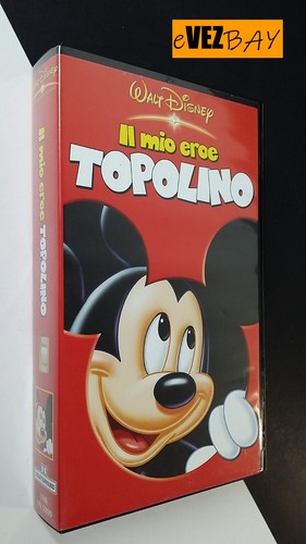 Vhs mio eroe topolino - topolino,