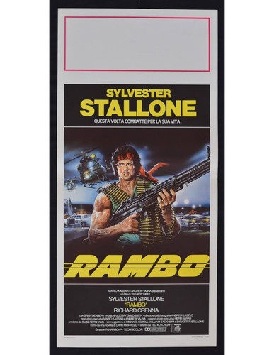 Locandina rambo sylvester - locandina,