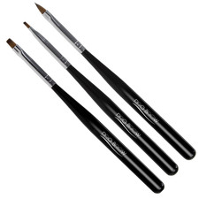 Kit 3 Pennelli Sopracciglia