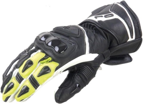Feat guanti moto pelle nero - feat,