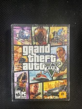 Grand Theft Auto 5, GTA V: PC DVD-ROM - RockStar Games, nuovo sigillato