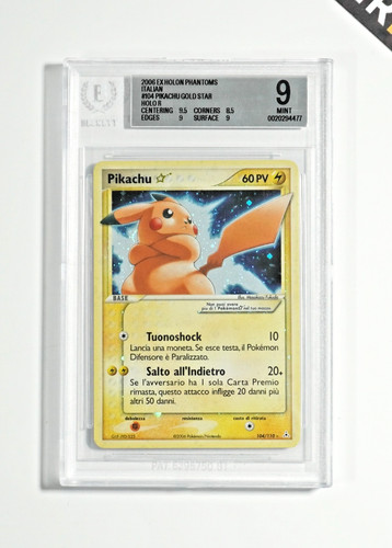 Pokemon bgs pikachu gold - pokemon,