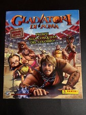 ALBUM FIGURINE PANINI GLADIATORI DI ROMA COMPLETO BELLO