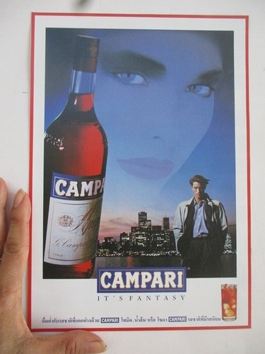 1990 stampa campari - campari, italia
