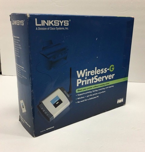 Linksys wpsm54g server - server, di