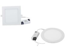 MAXI OFFERTA FARETTO LED PANNELLO SLIM 3-6-12-18-25 WATT INCASSO A MOLLA