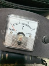 0-500 V-V DC 85C1-Voltmetro analogico Luci Stop Luci Led Cicalino Retro