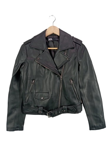 Zara giacca ecopelle donna - ecopelle,