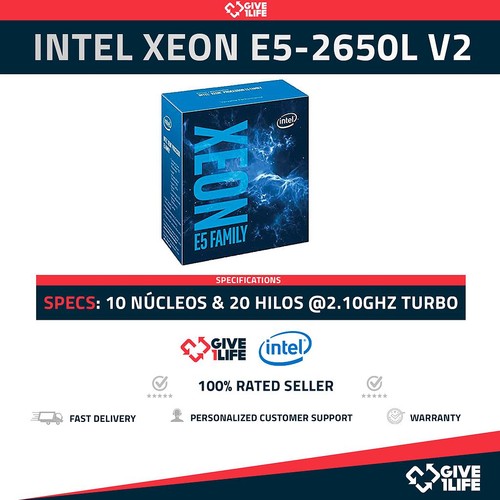 Intel xeon 2650l 10 - xeon, v2