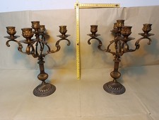 CANDELABRI IN OTTONE VINTAGE