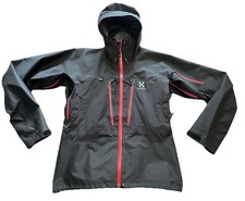 HAGLOFS SPITZ GORETEX PRO GIACCA UOMO MONTAGNA IMPERMEABILE TAGLIA XL OTTIME CONDIZIONI