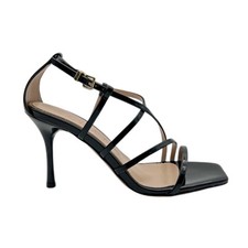 ALBANO 5396-NERO Sandali Alti