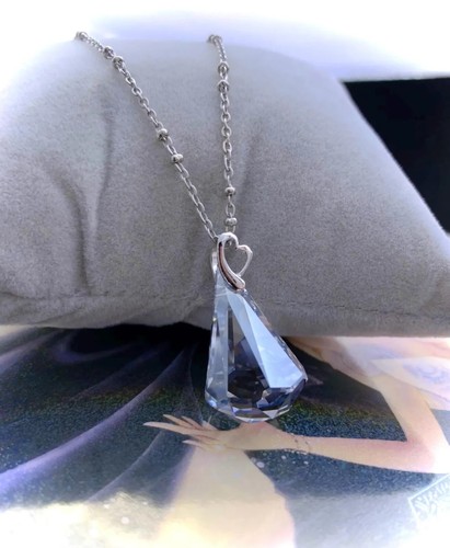 Collana cristallo argento - collana,