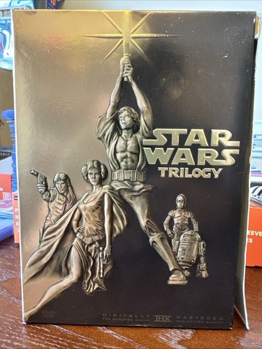2004 star wars trilogy disc - star, 4-disc