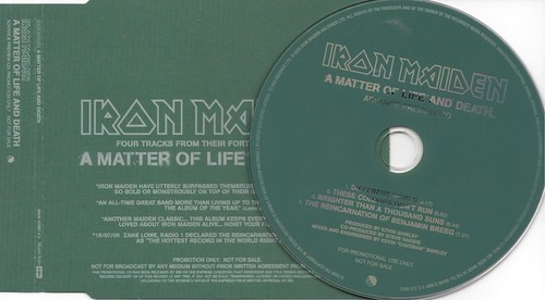 Iron maiden matter of - iron,
