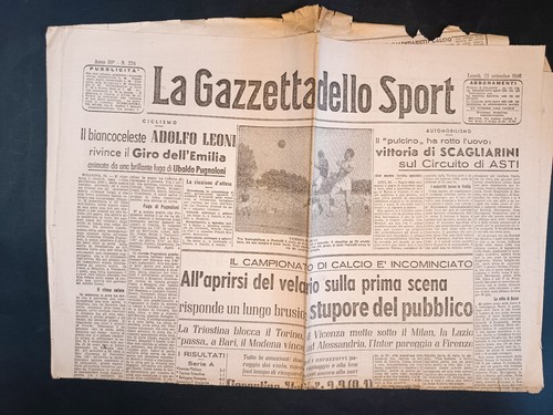 Giornale gazzetta dello - la,