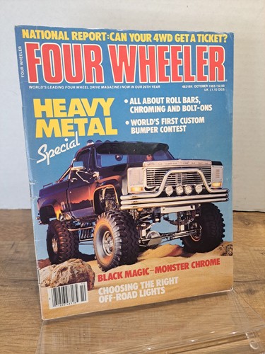 Four wheeler october 1983 - october,