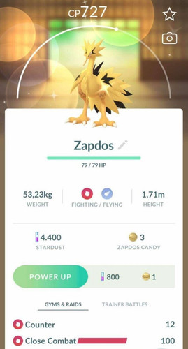 Shiny galarian zapdos galar - shiny,