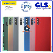 COVER POSTERIORE+VETRO FOTOCAMERA per SAMSUNG GALAXY NOTE 10 PLUS SM-N975 SCOCCA