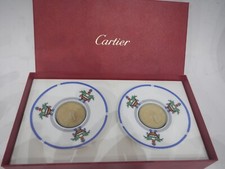 CARTIER : SET PORTA CANDELE IN