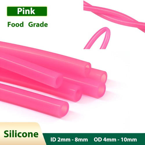Tubo silicone alimentare - , rosa