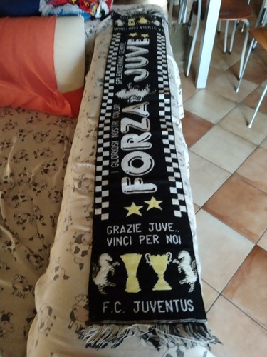 Sciarpa bianconera forza - bianconera,