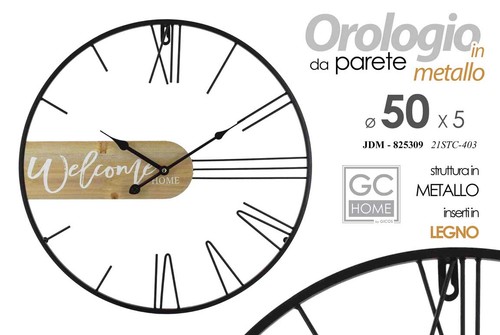 Orologio parete welcome - orologio,