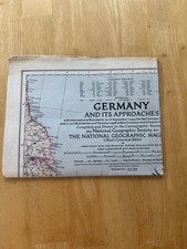 Mappa pieghevole vintage 1944