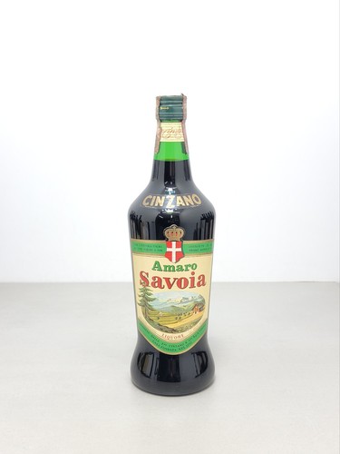 Amaro savoia cinzano 1970s - savoia,