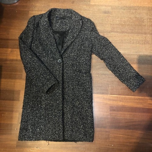 Cappotto zara woman tweed - cappotto,