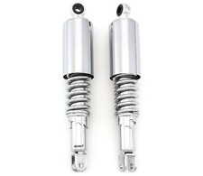Chrome Motorcycle Rear Shocks