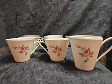 Set di 6 tazze da tè e crema