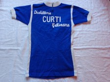 DISTILLERIE CURTI GATTINARA MAGLIA CICLISMO BICICLETTA CORSA EPOCA LANETTA