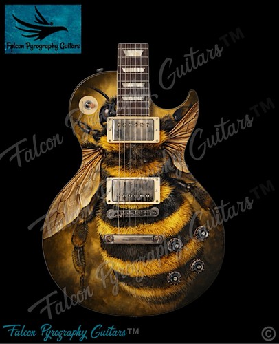 Chitarra elettrica fatta - , a