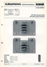 GRUNDIG - M 30 30-R - Manuale