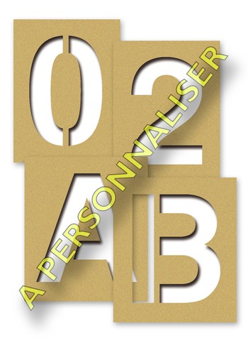 Stencil bristol lettere - stencil,