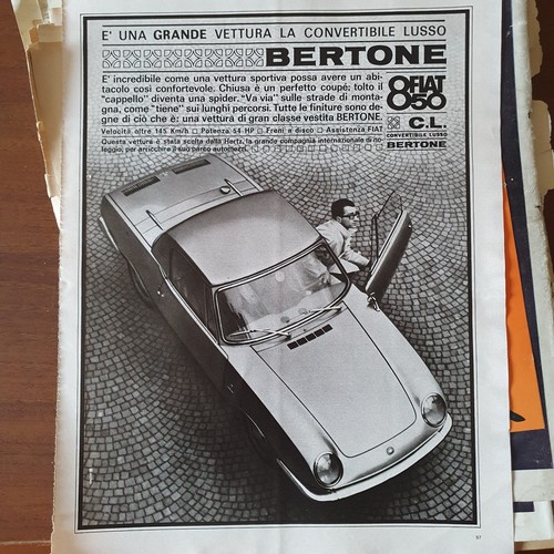 Bertone fiat 850 auto - fiat,