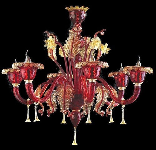 Lampadario veneziano vetro - veneziano,