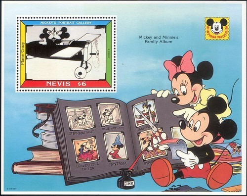 Nevis 1992 disney topolino - nevis,