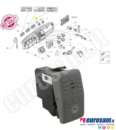 Interruttore luce adatto - adatto, a
