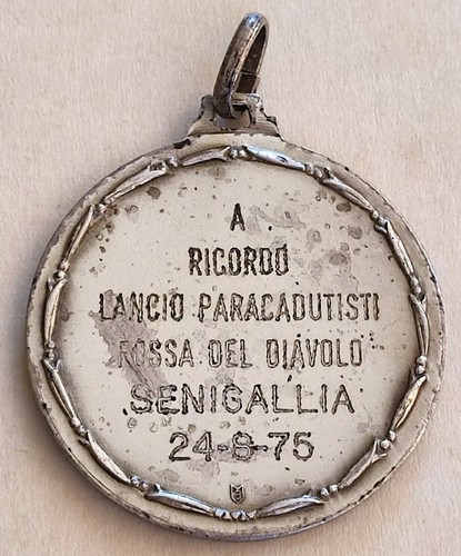 Medaglia lancio paracadutisti - lancio,