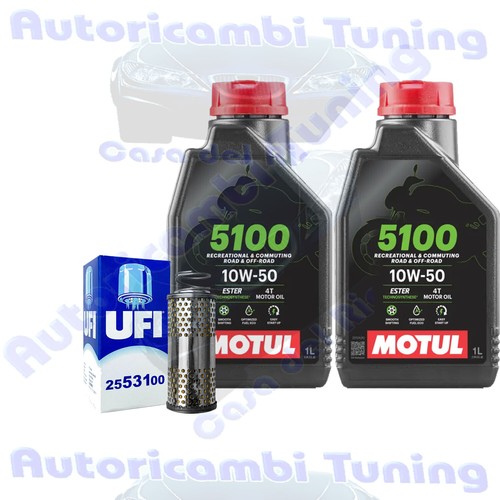 Kit tagliando olio motul 5100 - kit,