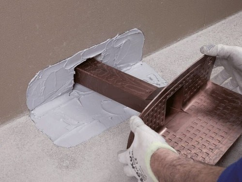 Mapei drain front scarico - scarico, a